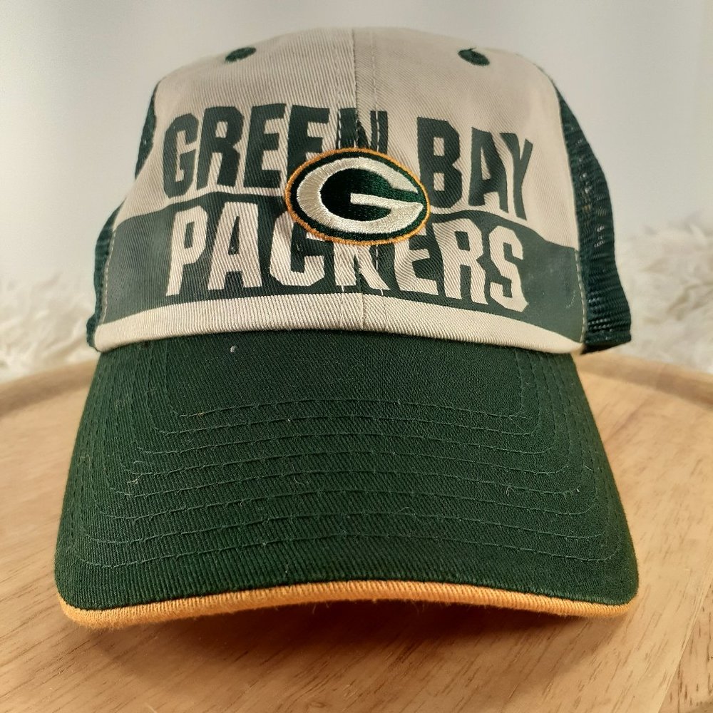 Green Bay Packers Snapback Vintage NFL Team Apparel Hat
